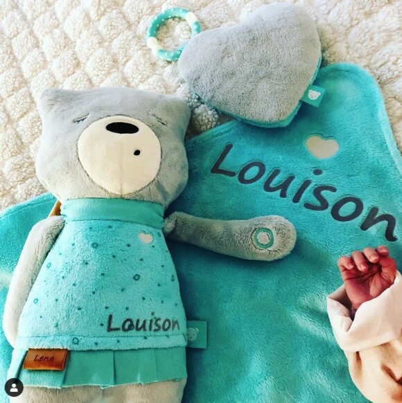 Léa François et sa fille Louison née en novembre 2019.