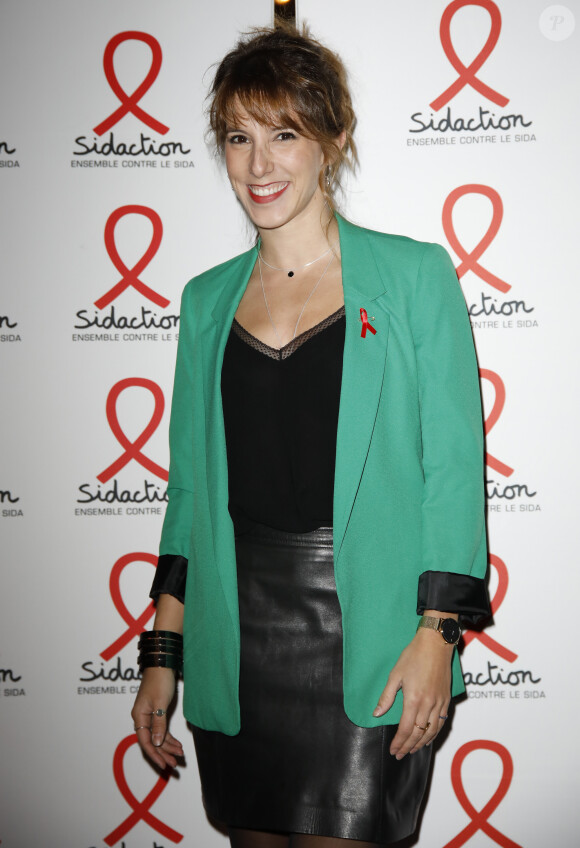 Léa François - Soirée de lancement du Sidaction 2019 à la salle Wagram à Paris, le 18 mars 2019. © Marc Ausset-Lacroix/Bestimage