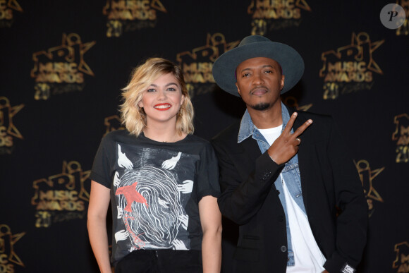 Louane Emera et Soprano - 20ème cérémonie des NRJ Music Awards au Palais des Festivals à Cannes. Le 10 novembre 2018 © Christophe Aubert