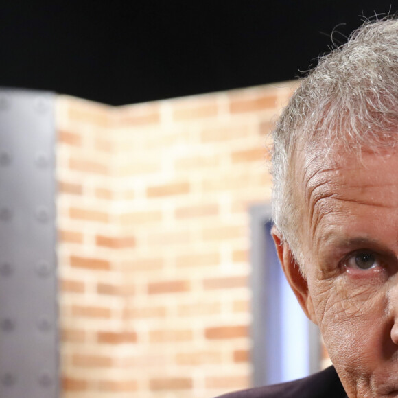 Patrick Poivre d'Arvor lors de l'enregistrement de l'émission Rembob'INA à Paris le 15 octobre 2019. © Gwendoline Le Goff / Panoramic / Bestimage