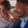 Mariage d'Elodie et Joachim dans "Mariés au premier regard 2020", le 27 janvier, sur M6