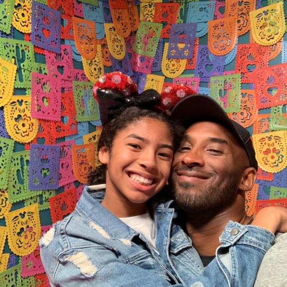 Kobe Bryant avec sa fille Gianna, le 3 septembre 2019.