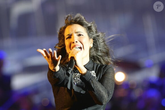 Indila - Soirée des 30e Victoires de la Musique au Zénith de Paris, le 13 février 2015.