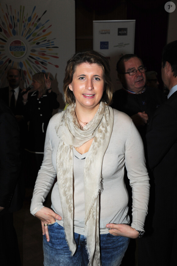 Stephanie Le Quellec - Inauguration par les chefs du Comité de pilotage et les soutiens officiels de la 25ème édition de la semaine du goût à Paris, le 17 octobre 2014.