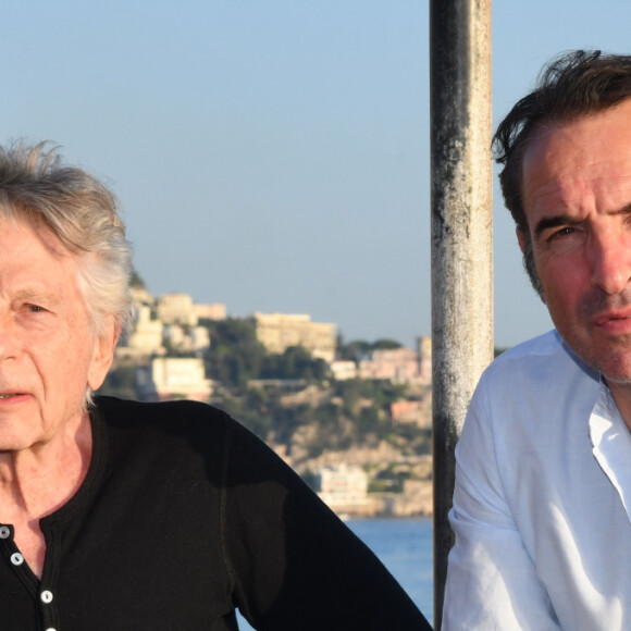 Roman Polanski et Jean Dujardin sont à Nice pour la clôture de la 1ere édition du Festival Ciné Roman à Nice le 26 octobre 2019. © Bruno Bebert / Bestimage