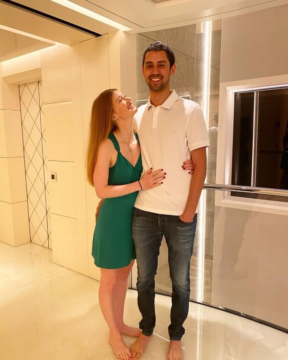 Jennifer Gates, la fille de Bill Gates, avec son fiancé Nayel Nassar sur Instagram, décembre 2019.