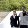 Jennifer Gates et son compagnon Nayer Nassar - People lors du jumping "Longines Global Champions Tour Madrid" au Club de Campo Villa de Madrid le 19 Mai 2019.