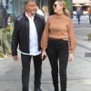 Sylvester Stallone et sa fille Sistine, 21 ans, vont acheter des bijoux à Beverly Hills, le 9 janvier 2020.