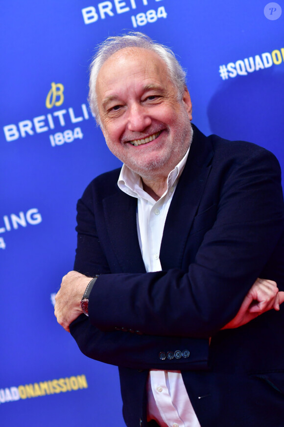 François Berléand lors de la soirée de réouverture de la boutique "Breitling", située rue de la Paix. Paris, le 3 octobre 2019. © Rachid Bellak/Bestimage