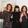 Anne-Claire Coudray, Chantal Thomass, Tina Kieffer et Gwendoline Hamon lors de la clôture de l'opération "Levons le doigt pour l'éducation des filles" chez We Are à Paris le 30 janvier 2020. © Coadic Guirec / Bestimage