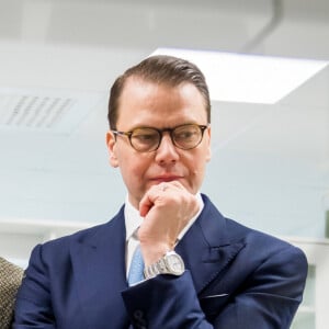 Le prince Daniel et la princesse Victoria de Suède ont visité le "Medicon Village" à Lund, le 30 janvier 2020.