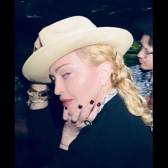 Madonna sur Instagram. Le 7 janvier 2020.