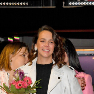 Exclusif - Pauline Ducruet et sa mère la princesse Stéphanie de Monaco durant l'ouverture de la 9eme édition de la "New Generation" à Monaco le 1 février 2020. © Bruno Bebert/PRM/Bestimage