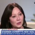 Shannen Doherty invitée de l'émission "Good Morning America". Le 4 février 2020.