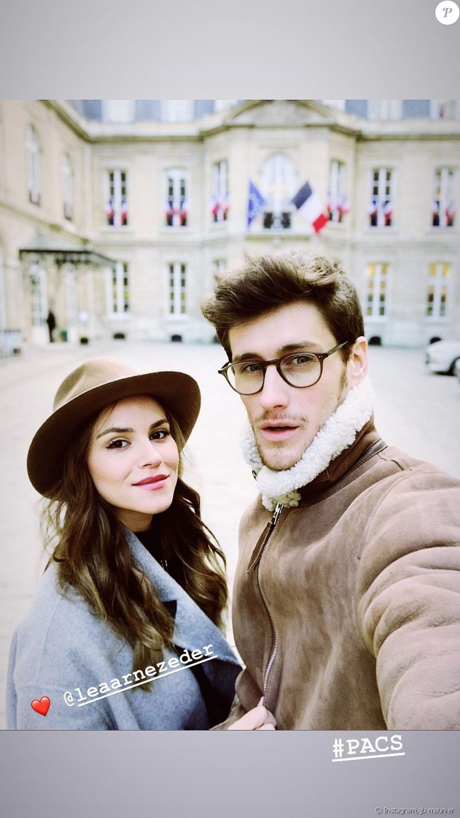 Jean Baptiste Maunier Publie Un Tendre Cliche Avec Son Fils
