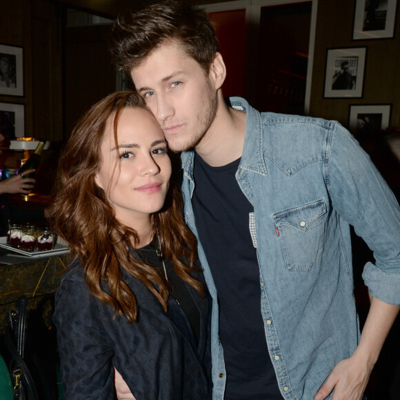 Exclusif - Jean-Baptiste Maunier et sa compagne Léa Arnezeder - After party du concert des "Enfoirés" à l'Arc à Paris le 25 janvier 2016. © Rachid Bellak/Bestimage