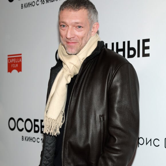 Vincent Cassel lors de la première du film 'Hors Normes' au cinéma Karo à Moscou en Russie, le 4 décembre 2019. © Persona Stars via Zuma Press / Bestimage