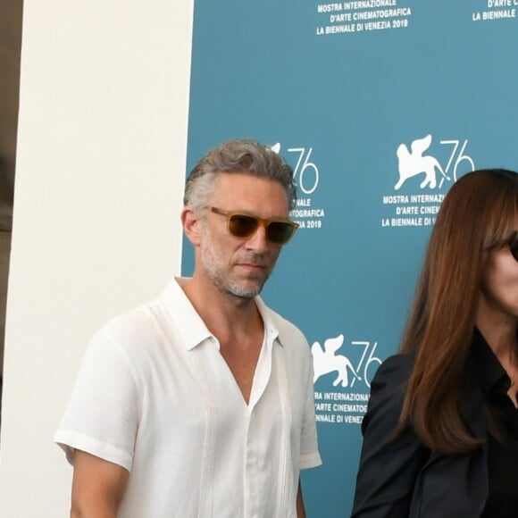 Vincent Cassel, Monica Bellucci - Photocall du film "Irreversible" en verison Integrale lors du 76ème festival du film de venise, la Mostra à Venise le 31 Août 2019.