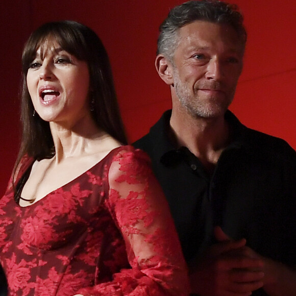 Monica Bellucci et Vincent Cassel lors de la projection du film "Irreversible" pendant le76ème Festival du Film de Venise la Mostra à Venise en Italie le 31 Août 2019.