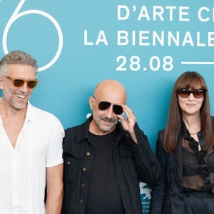 Vincent Cassel, Gaspar Noé et Monica Bellucci - Photocall du film "Irreversible Inversion Integrale" lors du 76ème Festival du Film de Venise à Venise en Italie, le 31 août 2019.