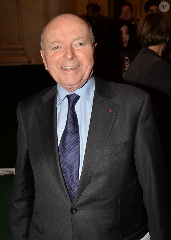 Jacques Toubon lors de la cérémonie d'installation de F.Mitterrand à l'académie des Beaux-Arts à Paris, France, le 5 février 2020. © Veeren/Bestimage