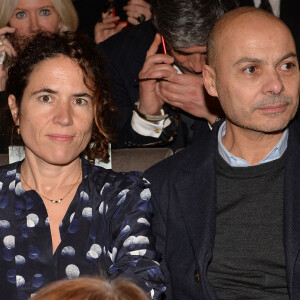 Mazarine Pingeot Mitterrand et son mari Didier Le Bret lors de la cérémonie d'installation de Frédéric Mitterrand à l'académie des Beaux-Arts à Paris, France, le 5 février 2020. © Veeren/Bestimage