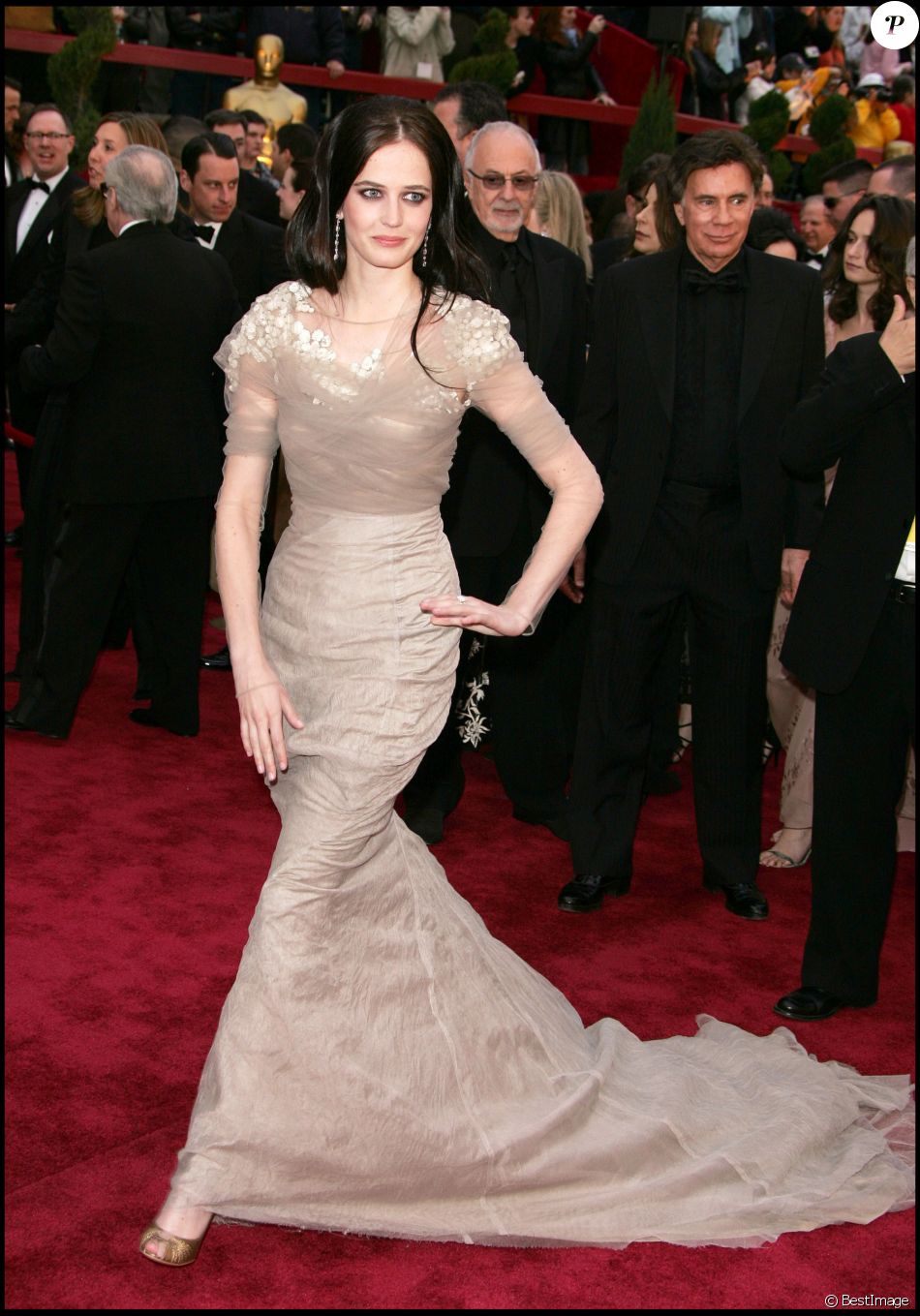 Eva Green aux Oscars en 2007. - Purepeople