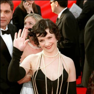 Juliette Binoche aux Oscars en 2001.