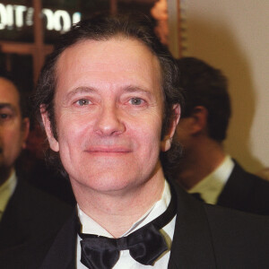 Francis Huster lors de la 15 cérémonie des Molières. Paris. Le 7 mai 2001. © Rachid Ait M'Bareck/ABACA