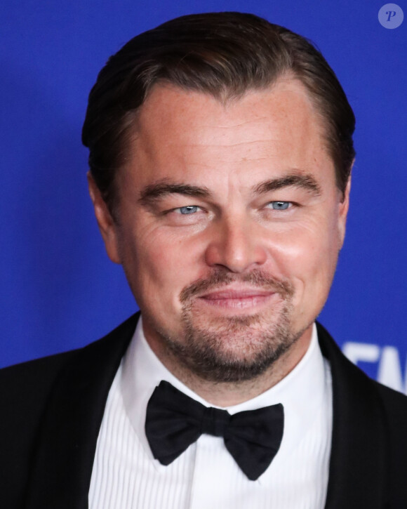 Leonardo DiCaprio lors de la Press Room de la 77ème cérémonie annuelle des Golden Globe Awards au Beverly Hilton Hotel à Los Angeles le 5 janvier 2020.