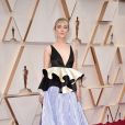 Saoirse Ronan assiste aux 92e Oscars au Dolby Theatre, habillée d'une robe Gucci. Hollywood, Los Angeles, le 9 février 2020.