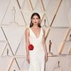 Lily Aldridge assiste aux 92e Oscars, au Dolby Theatre, habillée d'une robe Ralph Lauren Collection. Hollywood, Los Angeles, le 9 février 2020.