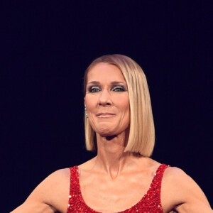 Céline Dion en concert à l'American Airlines Arena dans le cadre de sa tournée "Courage World Tour" à Miami, le 17 janvier 2020.