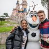 Christina Milian et son compagnon M. Pokora (Matt Pokora) - People lors du lancement des nouvelles attractions au parc Disneyland à Paris. Le 16 novembre 2019 © Disney via Bestimage