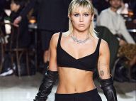 Miley Cyrus : Défilé en soutien-gorge sous les yeux de Nicki Minaj et son mari