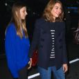 Sofia Coppola et sa fille Romy Mars arrivent à la Park Avenue Armory pour assister au défilé Marc Jacobs. New York, le 12 février 2020.