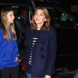 Sofia Coppola et sa fille Romy Mars arrivent à la Park Avenue Armory pour assister au défilé Marc Jacobs. New York, le 12 février 2020.