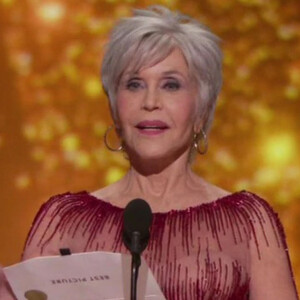 Jane Fonda lors de 92e cérémonie des Oscars 2020 au Hollywood and Highland à Los Angeles, Californie, Etats-Unis, le 9 février 2020.
