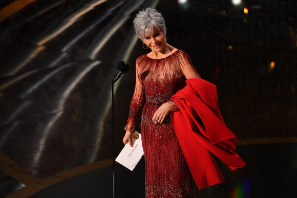 Jane Fonda lors de 92e cérémonie des Oscars 2020 au Hollywood and Highland à Los Angeles, Californie, Etats-Unis, le 9 février 2020. @Robert Deutsch-USA TODAY/SPUS/ABACAPRESS.COM