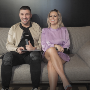Kevin Guedj et Carla Moreau répondent aux questions de "Purepeople.com"