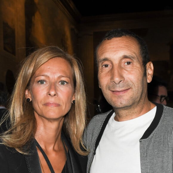 Anne Gravoin et Zinedine Soualem - Opéra "Tosca Puccini" à l'hôtel national des Invalides dans le cadre de l'opération "Opéra en plein air" à Paris le 4 septembre 2019. © Coadic Guirec/Bestimage