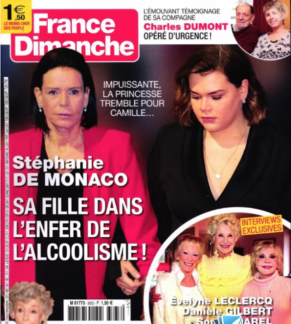 Couverture du magazine "France Dimanche" du 14 février 2020