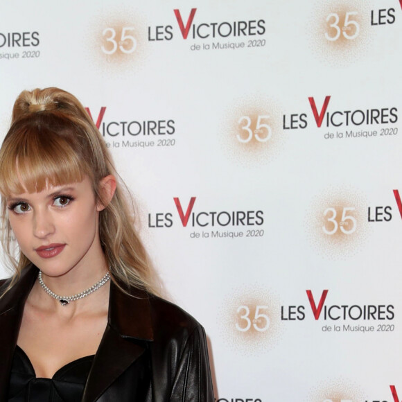 Angèle (Angèle Van Laeken) lors de la 35ème édition des Victoires de la musique à La Seine Musicale, Boulogne Billancourt le 14 février 2020. © Cyril Moreau / Bestimag