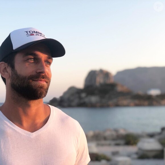 Christophe, le petit ami de Marine Lorphelin, photo Instagram du 27 octobre 2019