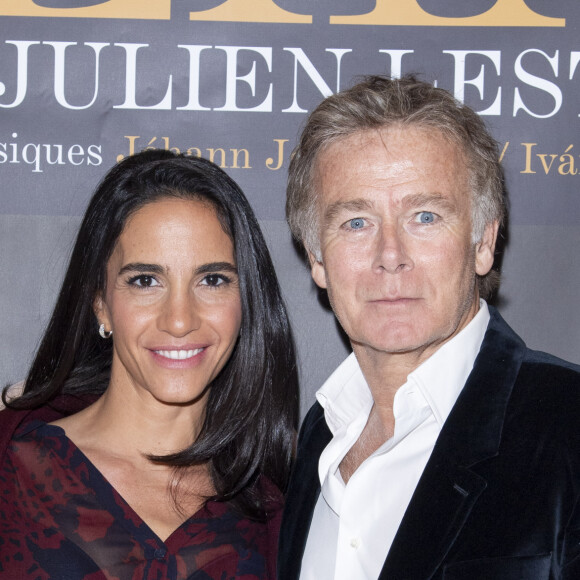 Franck Dubosc et sa femme Danièle - Photocall de la représentation de "Dream Compagnie Julien Lestel" à la salle Pleyel à Paris le 16 janvier 2020. © Coadic Guirec-Pierre Perusseau/Bestimage 16/01/2020 - Paris