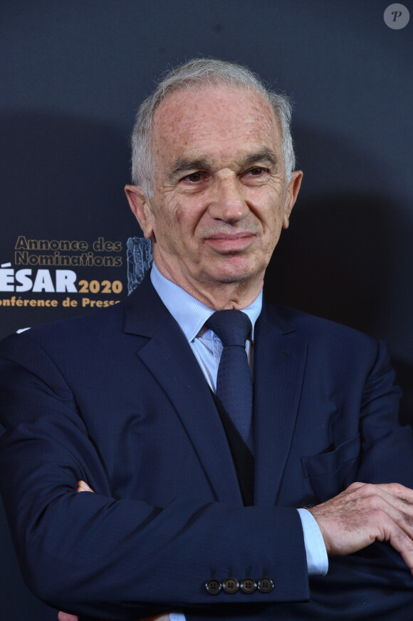 Alain Terzian - Annonce des nominations pour la 45e cérémonie des César 2020 lors d'une conférence de presse au Fouquet's à Paris le 29 janvier 2020. © Giancarlo Gorassini/Bestimage