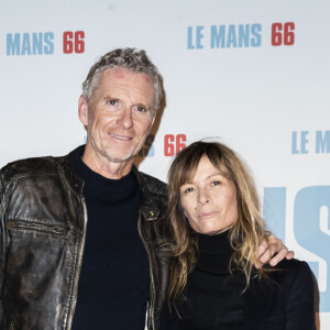 Denis Brogniart et sa femme Hortense à l'avant-première du film " Le Mans" au cinéma Gaumont Champs-Élysées à Paris, France, le 6 octobre 2019. © Olivier Borde/Bestimage