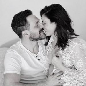 Jenna Dewan et son fiancé Steve Kazee. Février 2020.
