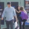 Exclusif - Channing Tatum et sa femme Jenna Dewan se promènent avec leur fille Everly à Pasadena le 10 décembre 2016