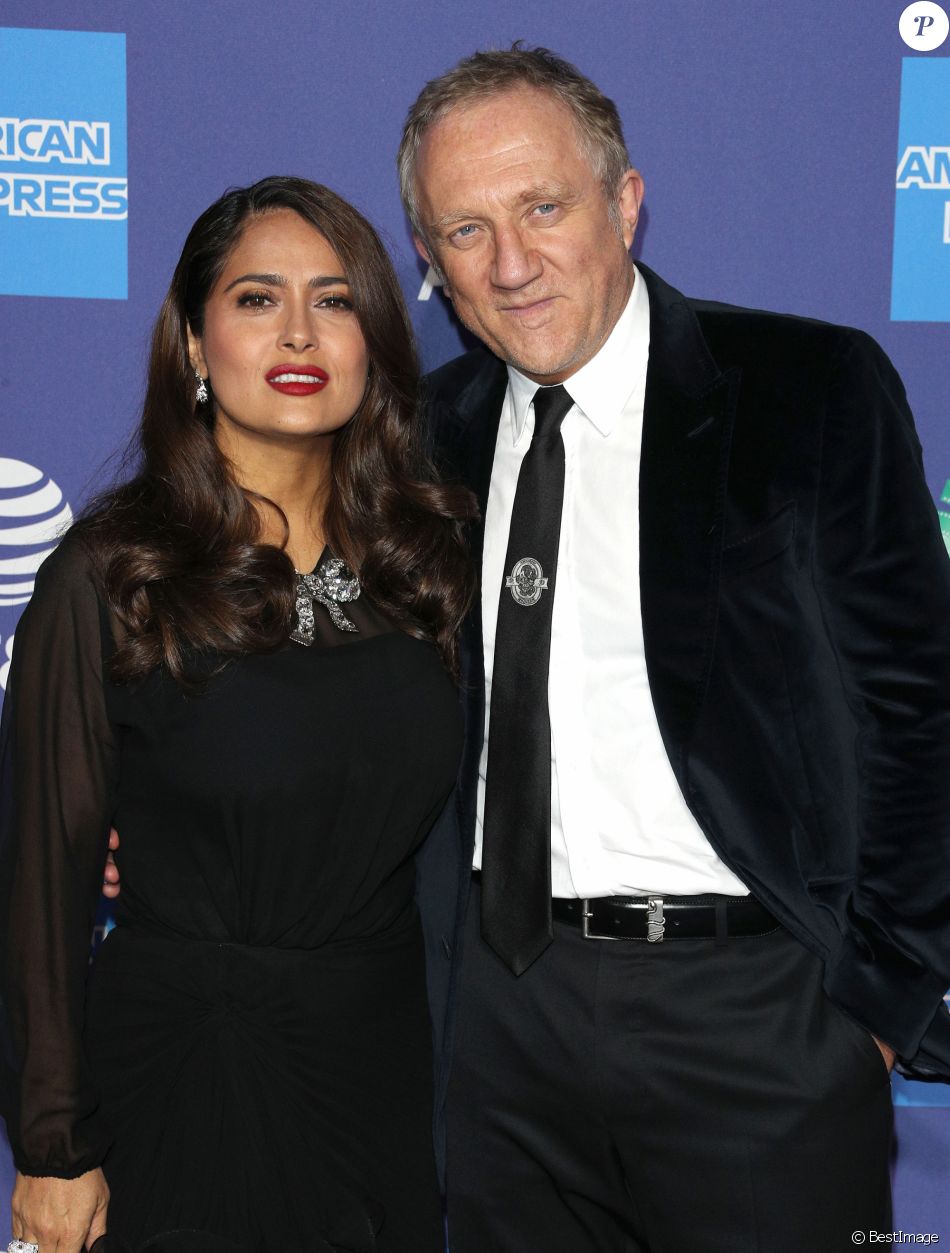  Salma  Hayek et son mari  Fran ois Henri Pinault au 